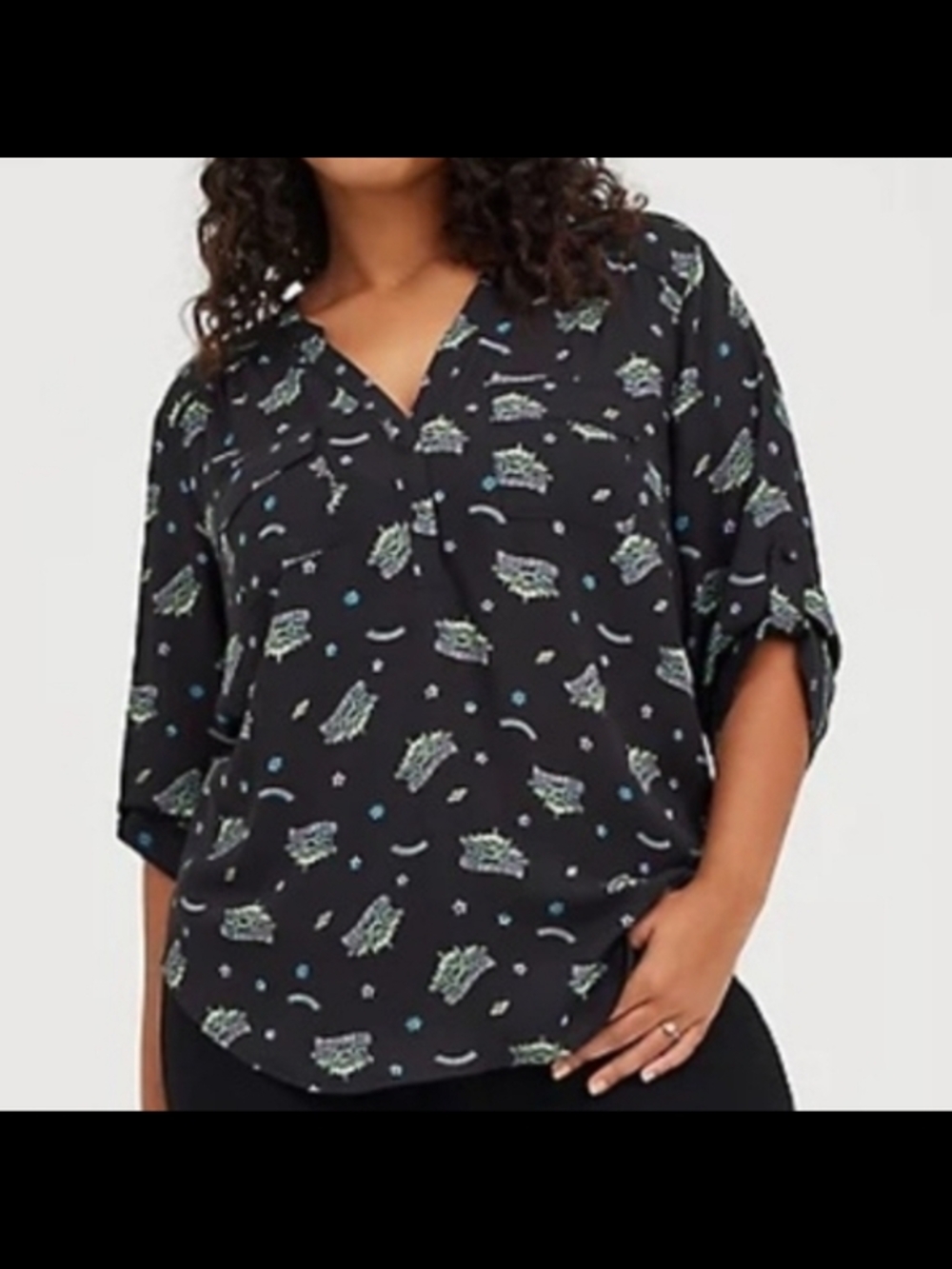 HTF Torrid Size 2 Plus Disney Toy Story Little Green Men Harper